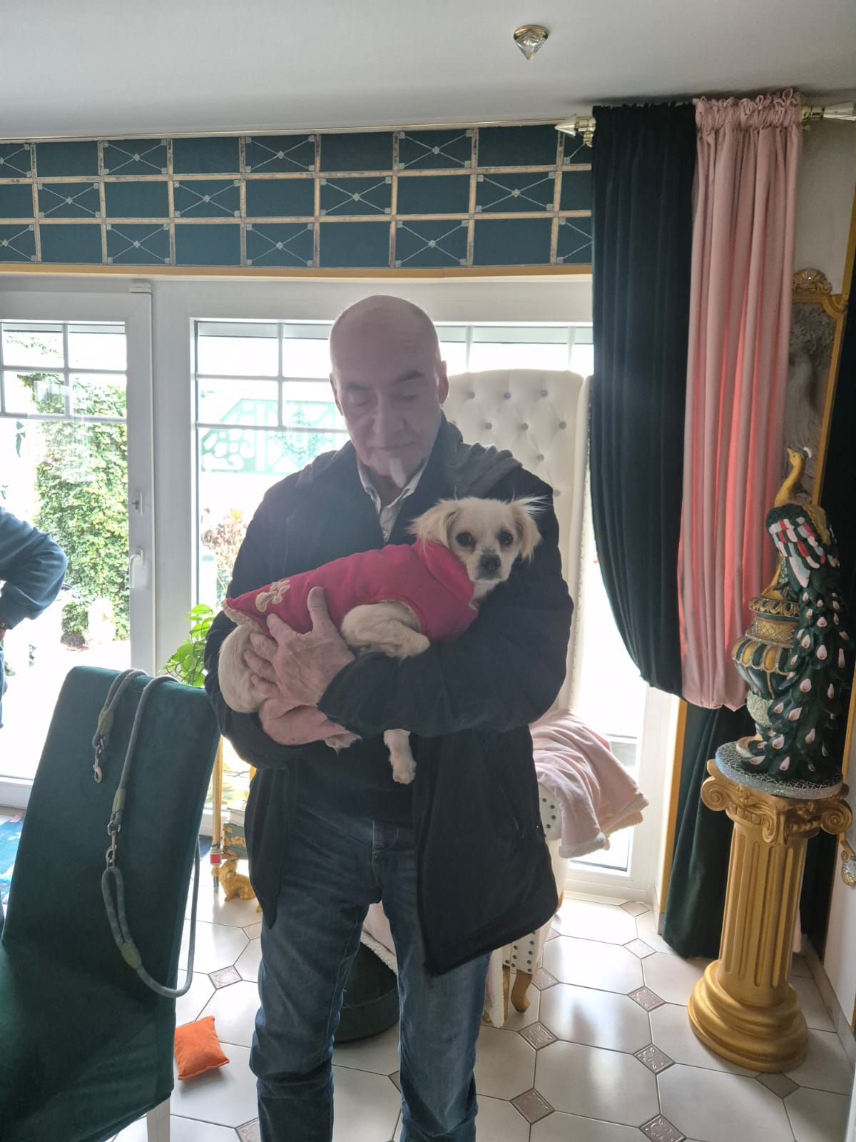 Hund Ella im neuen Zuhause bei Herrn Keßler in Altenkessel