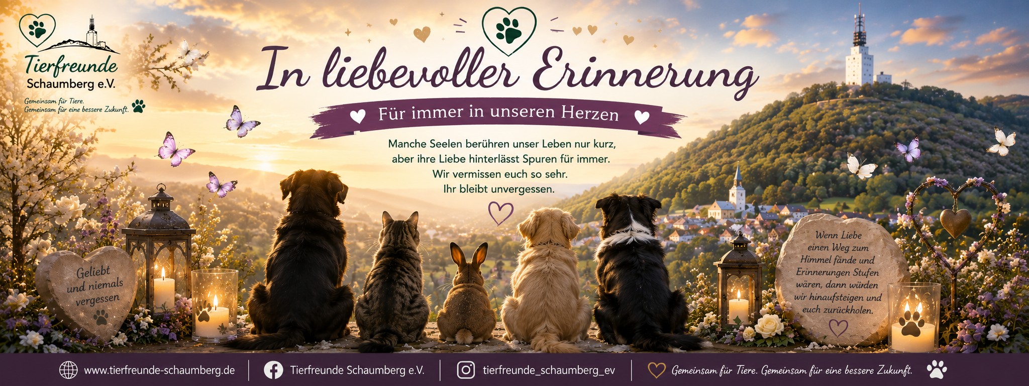 Gedenkseite Tierfreunde Schaumberg