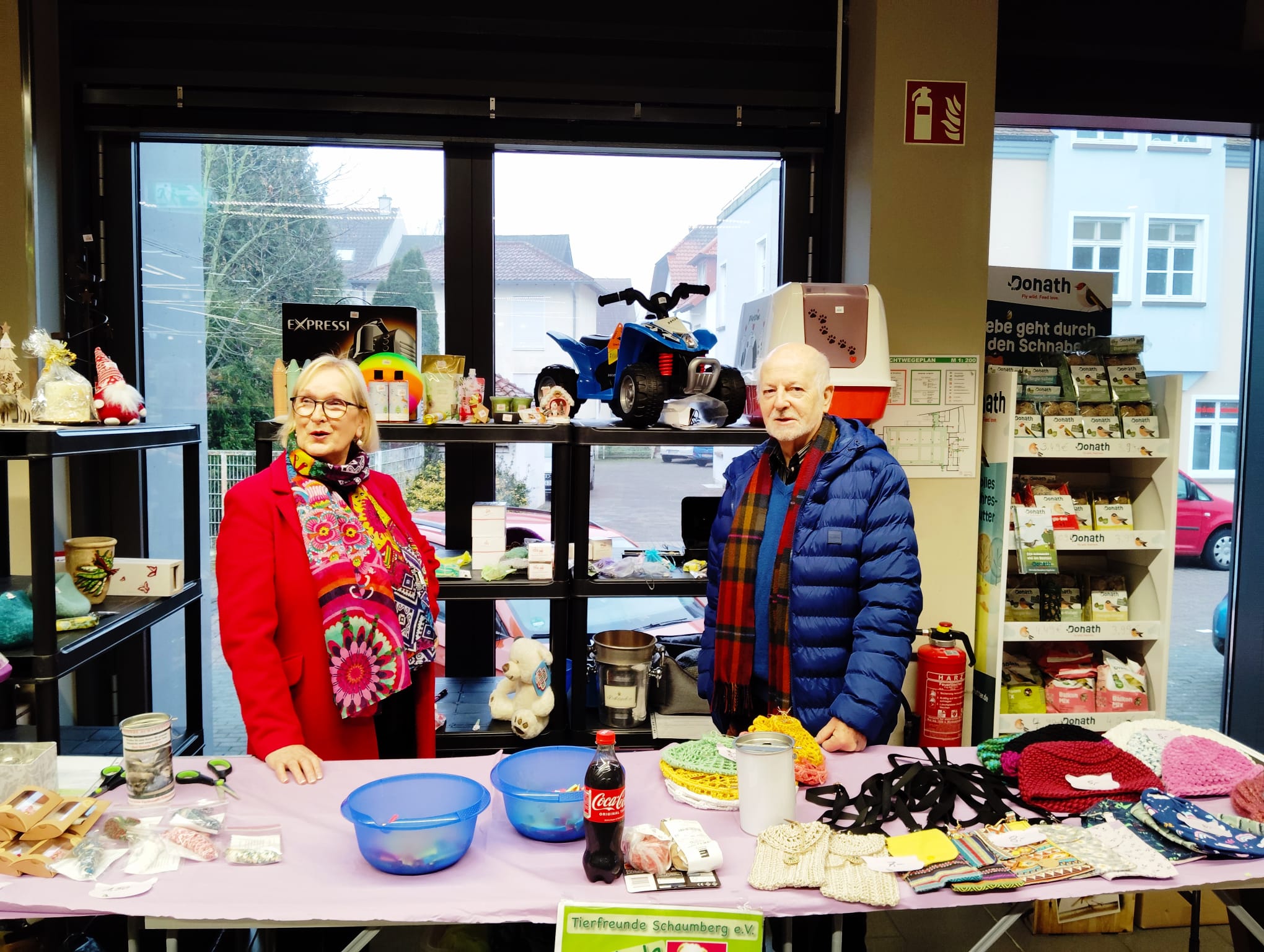 Tombola Gewinne für den Tierschutz in Marpingen