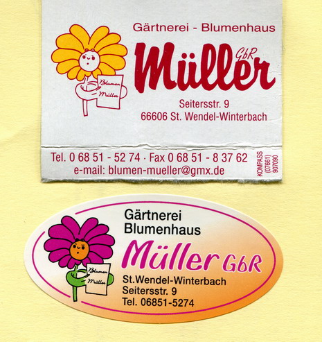 Gärtnerei Blumenhandel Müller, Winterbach